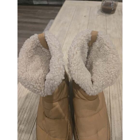 Sam Edelman Women's Brown Ankle Snow Boots Size 9.5 Winter Warm Casual - Picture 4 of 11